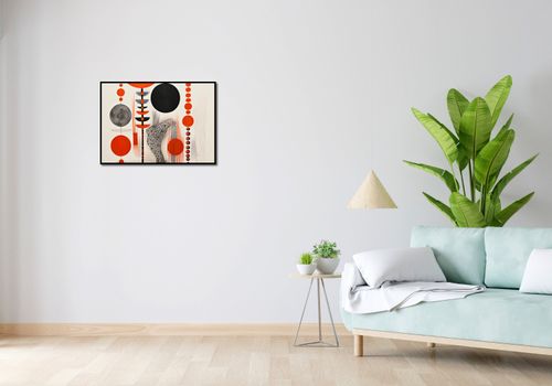 Plakat 70x50cm Kontrastowy Kosmos na Arena.pl