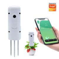 Smart Bezprzewodowy Czujnik Sonda Temperatury Wilgotności Gleby Zigbee Tuya