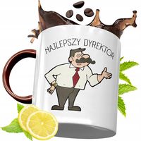 Kubek Bordowy Dla Dyrektora Na Urodziny Prezent Z Nadrukiem Ze Zdjęciem