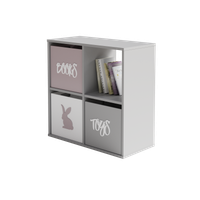 Regał Loni 2x2 biały