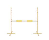 Przeszkoda skokowa do Hobby Horse 120cm, belka żółta
