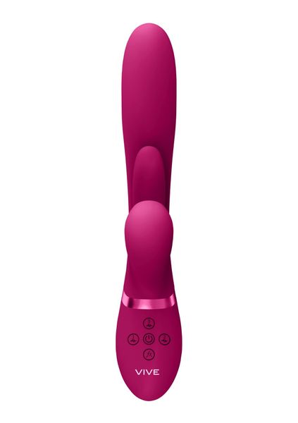 Kura - Thrusting G-Spot Vibrator with Flapping Tongue zdjęcie 6