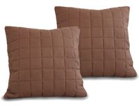 POSZEWKA PODUSZKA AMANDA 40x40 PIKOWANA BROWN