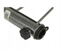 Stojak do parasola ogrodowego wbijany metalowy z adapterem