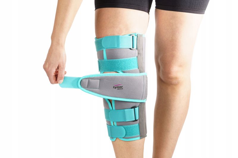 USZTYWNIACZ NA KOLANA STABILIZATOR ORTEZA 35,5 CM zdjęcie 6