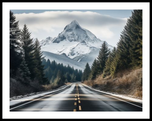 Plakat 65x50cm Odważna Podróż na Arena.pl