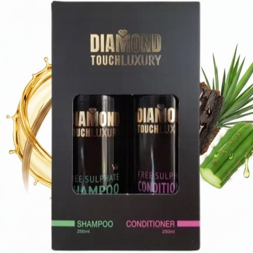 Zestaw Prezentowy do pielęgnacji Włosów po Keratynie 2x250ml Diamond Touch na Arena.pl