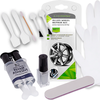 Zestaw Naprawczy Do Felg Aluminiowych Naprawa Ubytków Rys Uszkodzeń 12el.