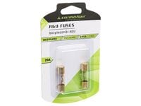 Bezpieczniki szklane AGU 10.3x38 mm,20A, pozłacane, 2 szt.