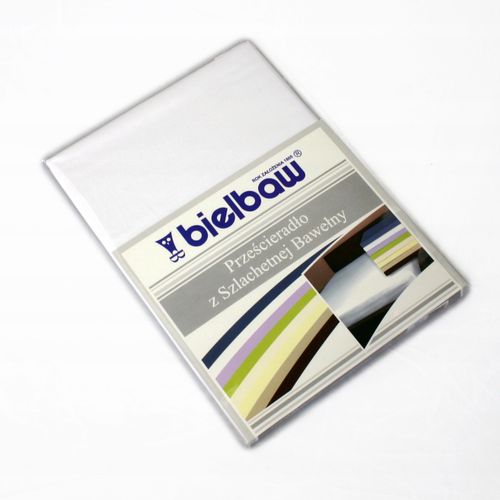 Prześcieradło Bawełniane 220x210 Bielbaw białe na Arena.pl