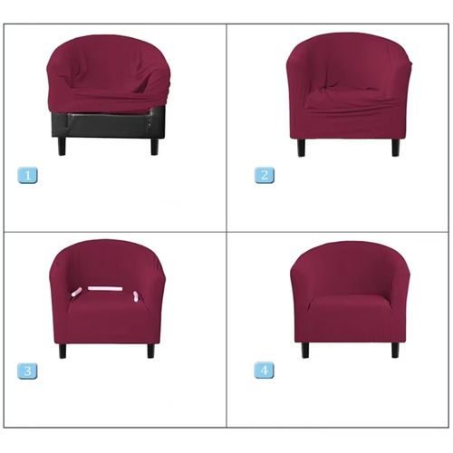 POKROWIEC NA FOTEL KLUBOWY WELUR PREMIUM SZARY na Arena.pl