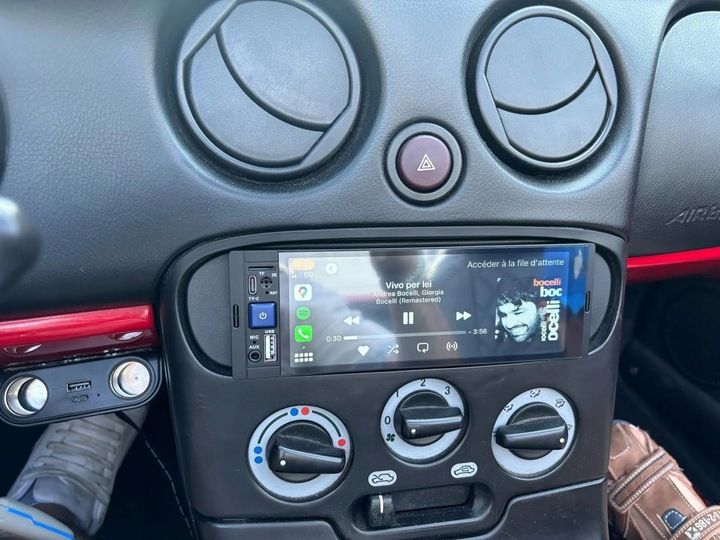 RADIO NAWIGACJA 1DIN CARPLAY ANDROID AUTO MAPY BLUETOOTH AUX zdjęcie 5