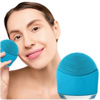 szczoteczka do czyszczenia twarzy soniczna niebieska