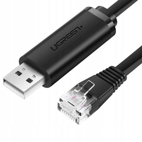UGREEN KABEL KONSOLOWY USB - Ethernet RJ45 LAN DO URZĄDZEŃ SIECIOWYCH 1,5M na Arena.pl