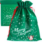 WOREK NA PREZENTY mikołaja ŚWIĄTECZNY TORBA PREZENTOWA OPAKOWANIE ZIELONY DUŻY