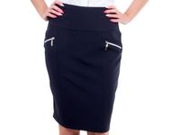 D149 ELEGANCKA SPÓDNICA OŁÓWKOWA MIDI 38-50 r.48