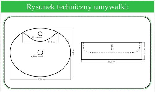 Umywalka Ceramiczna Kinia na Arena.pl