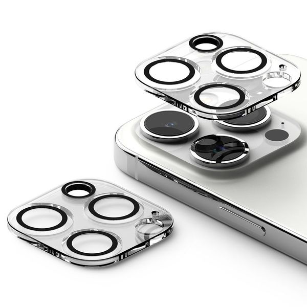 OSŁONA APARATU RINGKE CAMERA PROTECTOR 2-PACK IPHONE 15 PRO CLEAR zdjęcie 1