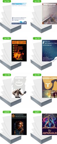 Ulotki A5 5000szt reklamowe firmowe różne wzory KOMPOZYCJE NAGROBNE na Arena.pl