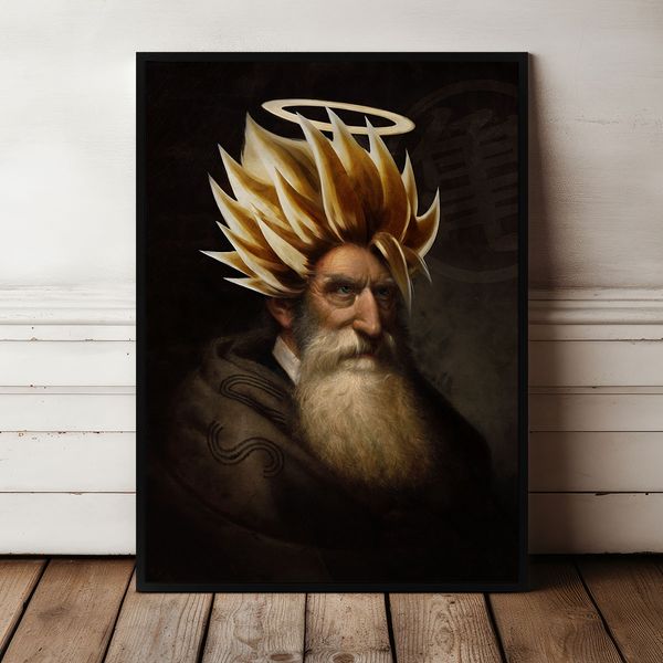 Plakat dragon ball super saiyan 50x70 cm zdjęcie 5
