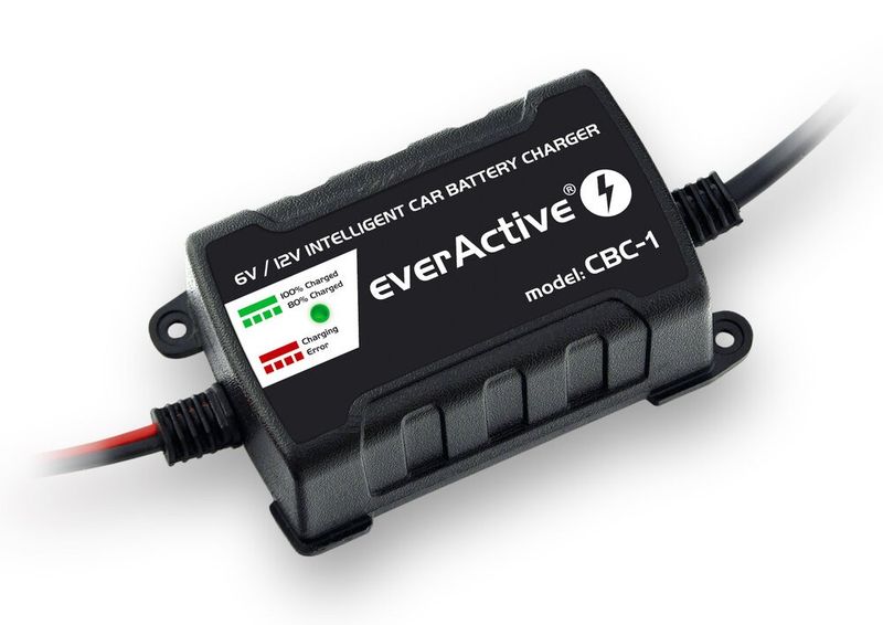 ŁADOWARKA PROSTOWNIK 6V / 12V EVERACTIVE CBC-1 zdjęcie 1