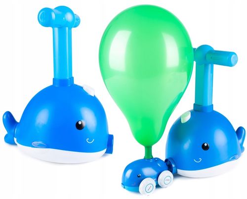 WYRZUTNIA SAMOCHODÓW RAKIET NAPĘD BALONOWY INTERAKTYWNA AUTO POMPKA PREZENT na Arena.pl