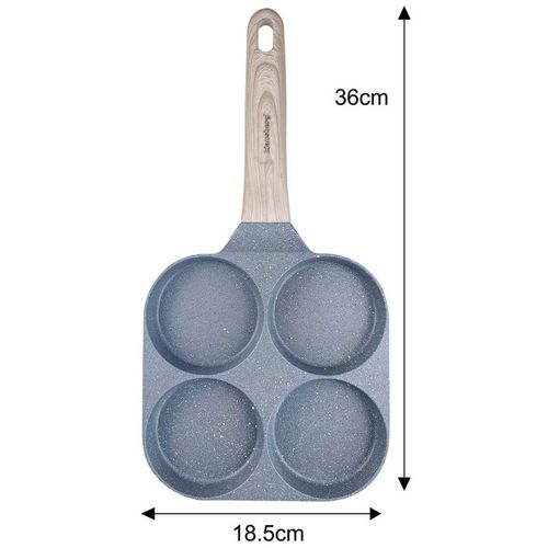 patelnia marmurkowa do jajek placków 4 sekcje klausberg kb-7822 na Arena.pl