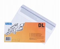 KOPERTA BANTEX DL SK BIAŁA FOLIA (50) 8730