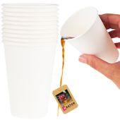 Kpl 10Szt. Kubków Kubki Papierowe 200Ml