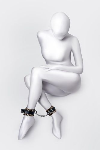 anonymo handcuffs, pu leather, print, 27 cm na Arena.pl