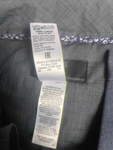 Marks&Spencer Spodnie Męskie Wygodne Stylowe Eleganckie Szare 32/29 na Arena.pl