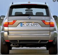 BMW X3 X-3 E83 - LISTWA CHROM Chromowana na Klape