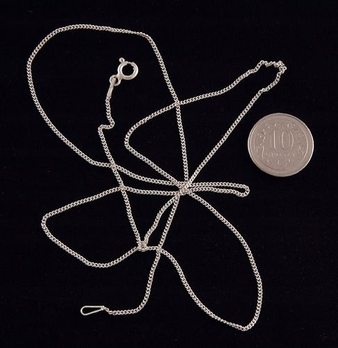 Łańcuszek srebrny ag 925 Pancerka (30) fl180 50 cm na Arena.pl