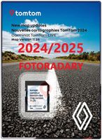Nowa mapa radary Renault TomTom Carminat LIVE 11.25 2024/2025 (karta SD)