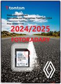 Nowa mapa radary Renault TomTom Carminat LIVE 11.25 2024/2025 (karta SD)