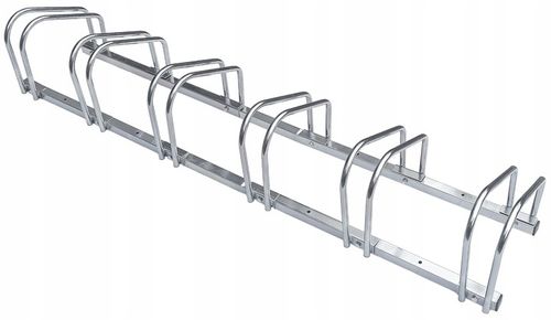 STOJAK NA 6 ROWERÓW PARKING ROWEROWY UCHWYT NA 6 STANOWISK + LAMPKA GRATIS na Arena.pl