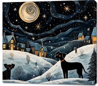 Obraz 100x90cm Nocny Psi Patrol