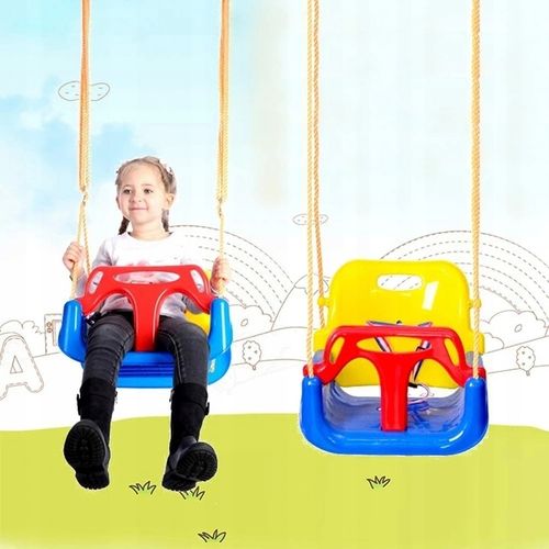 4w1 huśtawka kubełkowa modułowa dla dzieci pasy ogrodowa do pokoju 6m-7lat na Arena.pl