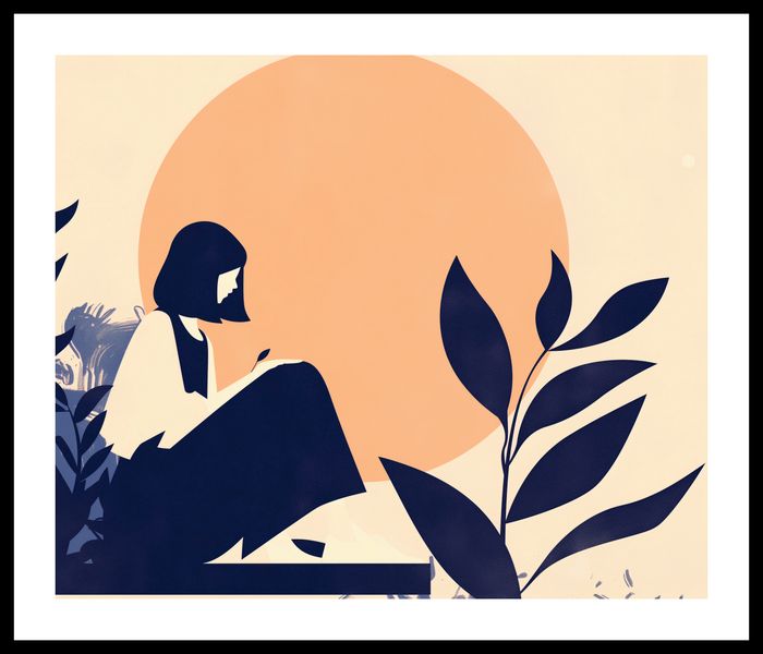 Plakat 60x50cm Kontemplacja zdjęcie 3