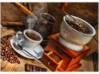 50X70CM ŚWIAT KAWOSZA OBRAZ POKOJU DREWNINE