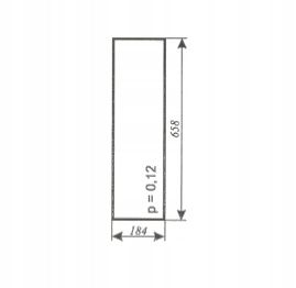 szyba przednia dolna ciągnika C-360 MF 255 kabina Naglak Koźmin na Arena.pl