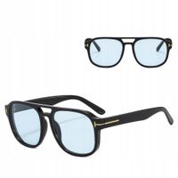 OKULARY PRZECIWSŁONECZNE filtr UV400 damskie męskie + ETUI + ŚCIERKA