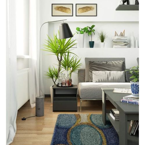 Szafka nocna CL1 40 cm 1 szuflada - grafit szary na Arena.pl