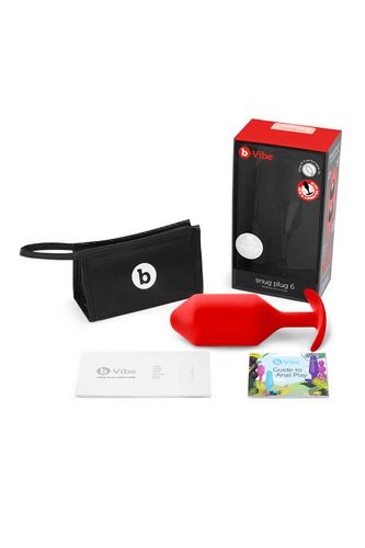 korek analny snug plug 6 red b-vibe na Arena.pl