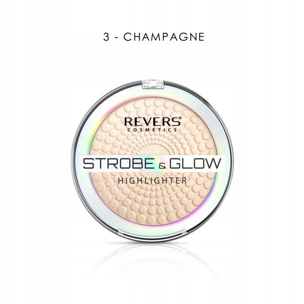 REVERS PUDER ROZWIETLAJĄCY STROBE & GLOW nr 03 zdjęcie 1