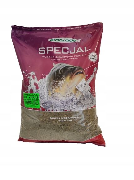 Zanęta Eldorado specjal lin Karaś Marcepan 3kg zdjęcie 1