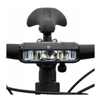Mocna Lampka Rowerowa Przednia lampa latarka Światło halogen 3 x LED