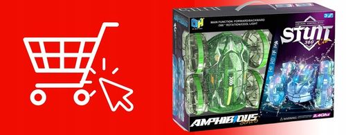 Auto ZDALNIE STEROWANE na pilota dla dzieci do zabawy ekstremalna jazda na Arena.pl