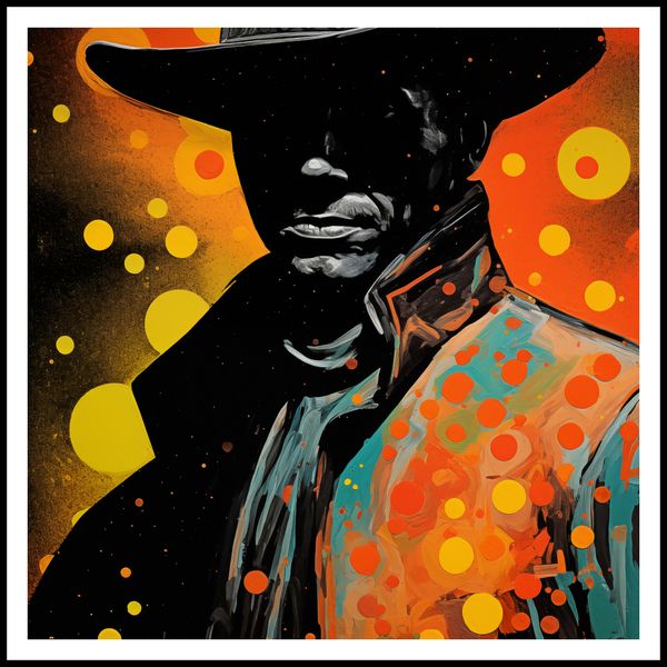 Plakat 90x90cm Kowboj Kosmosu zdjęcie 3