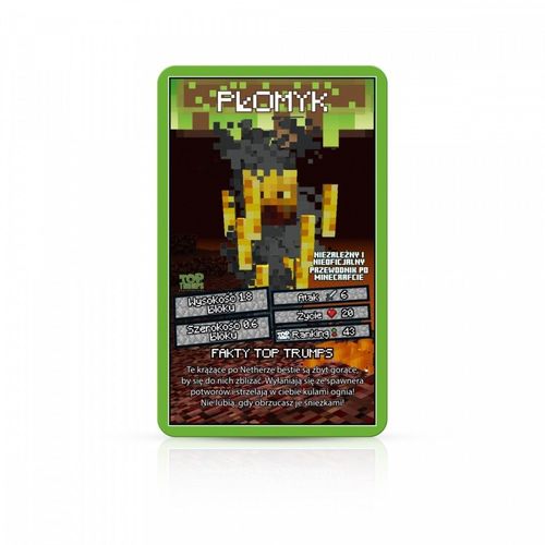 Gra karciana TopTrumps Przewodnik Minecraft na Arena.pl